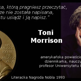Powiększ obraz: Toni Morrison, LITERATURA 1993 